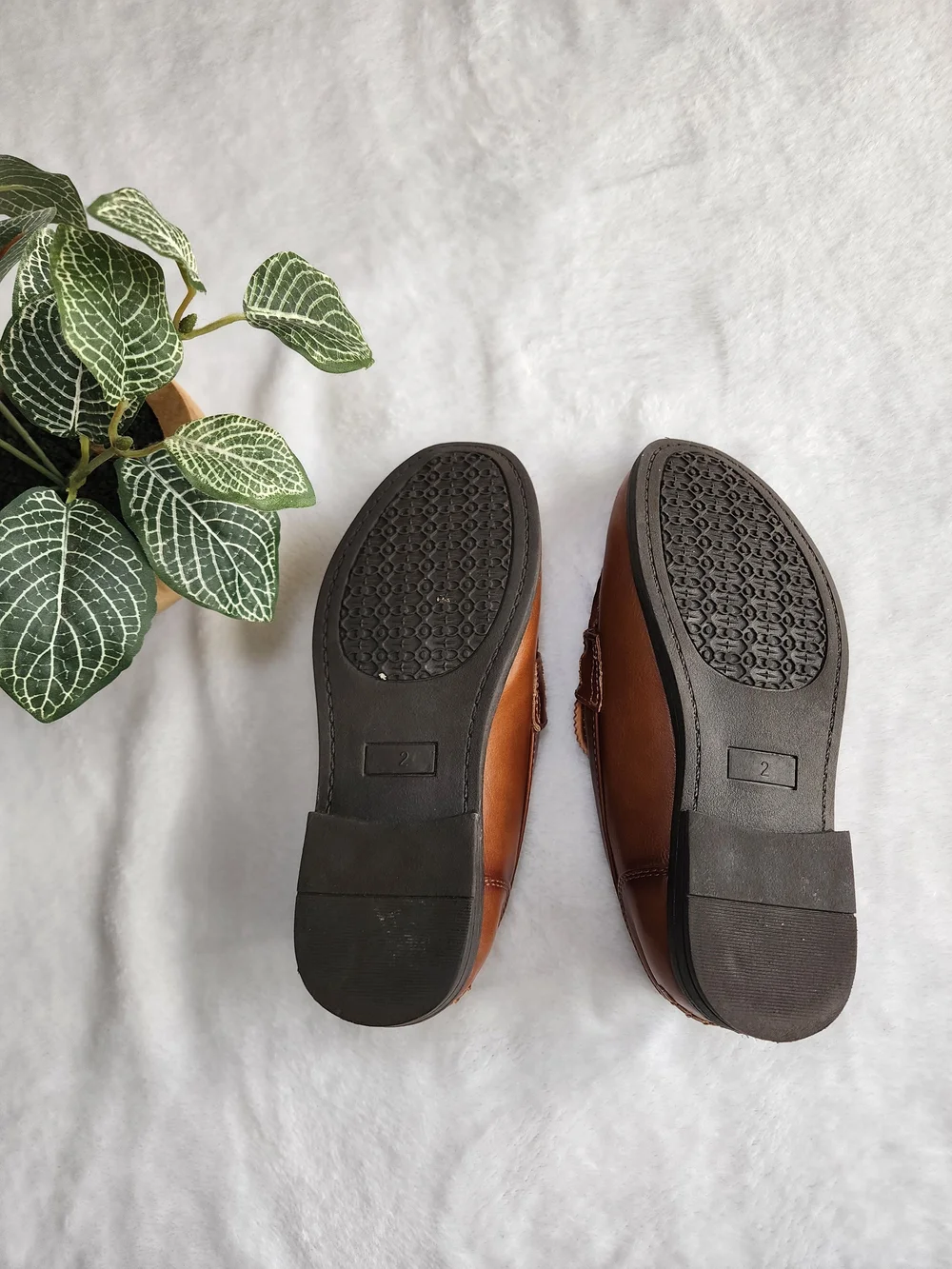 Steve Madden Boys Brown Leather Loafers